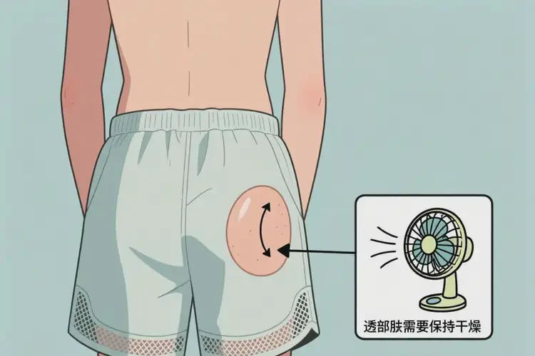 青少年屁股經(jīng)常長濕疹能不能徹底自愈(圖1)