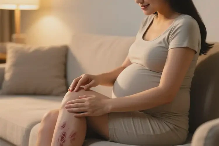 產婦小腿上經常起濕疹不管它會自己好嗎(圖3)