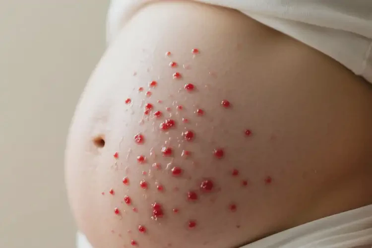 产妇肚子上起湿疹可不可以彻底自愈(图2)