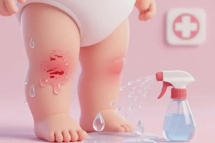 寶寶小腿出濕疹能夠徹底治愈嗎(圖3)