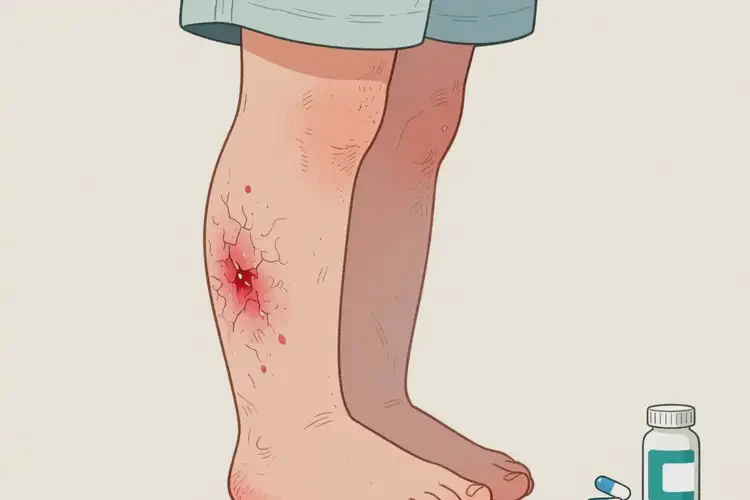 小兒小腿容易長濕疹可以徹底自愈嗎(圖3)