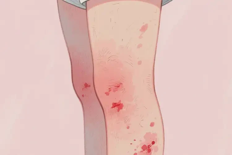 少兒大腿容易長濕疹不管它會自己痊愈嗎(圖4)