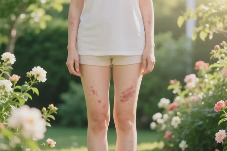 女人四肢起濕疹不管它會(huì)自己痊愈嗎(圖4)