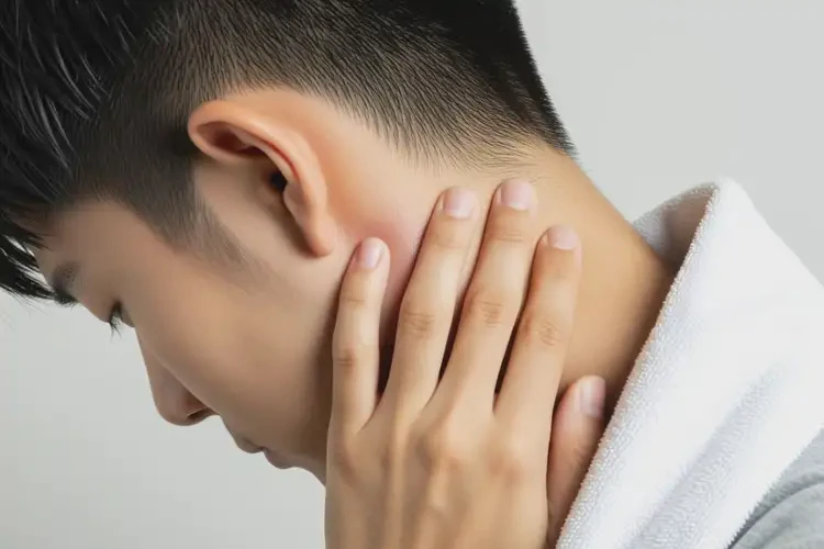 青少年脖子出濕疹不管它會(huì)自己自愈嗎(圖1)