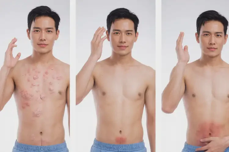 青年人肚子偶爾長濕疹能不能徹底自愈(圖4)