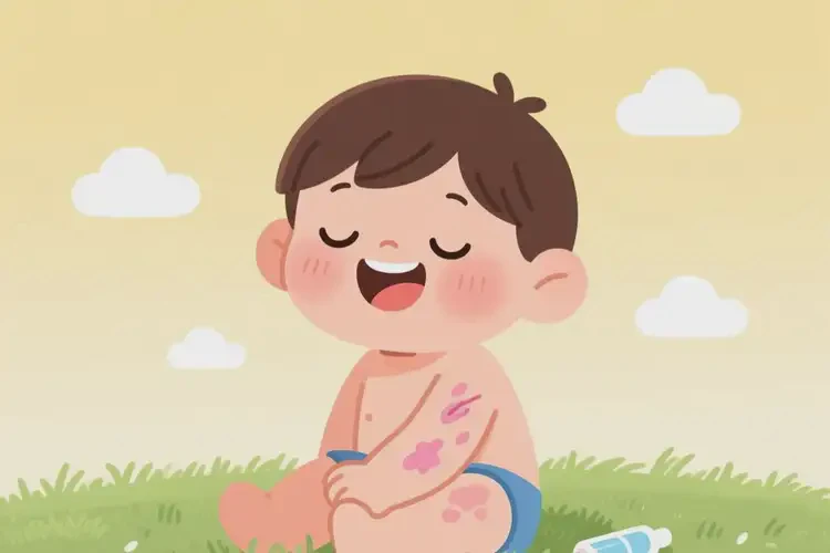 少兒全身偶爾長濕疹可以徹底自愈嗎(圖2)