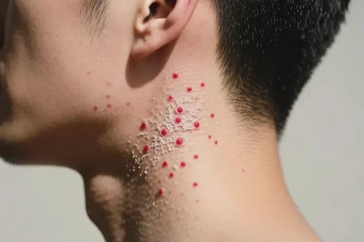 男人脖子上偶爾長濕疹能不能徹底自愈(圖3)