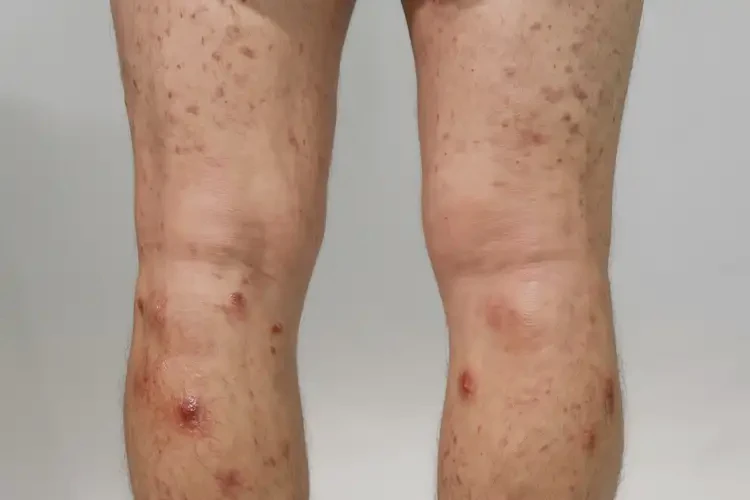 男性小腿出現(xiàn)濕疹可以徹底自愈嗎(圖4)