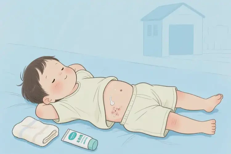 小孩肚子上经常起湿疹能彻底自愈吗(图3)