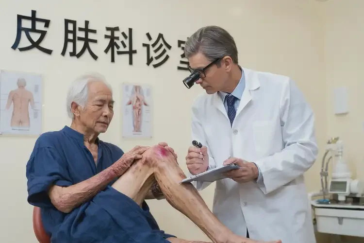 高齡老人四肢容易起濕疹不管它會自己好嗎(圖3)