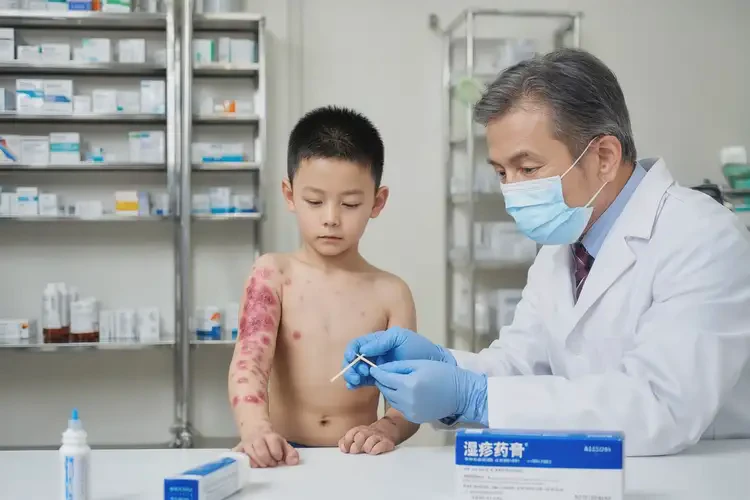 小孩手臂經常起濕疹不管它會自己好嗎(圖3)