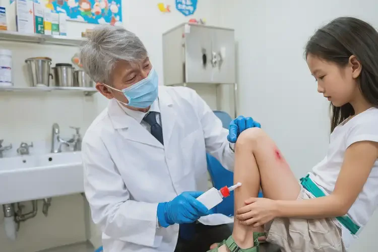 兒童腳上有濕疹不管它會自己好嗎(圖3)