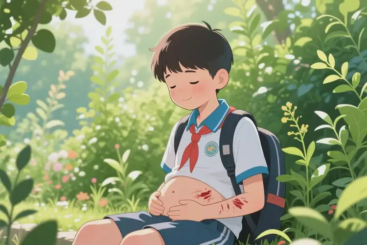 中學(xué)生肚子容易起濕疹能靠自己自愈嗎(圖1)