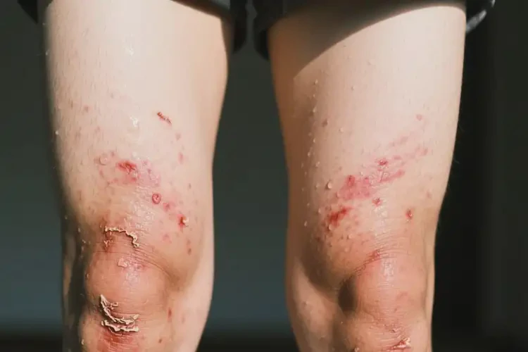 青年人大腿上出濕疹可以徹底自愈嗎(圖2)