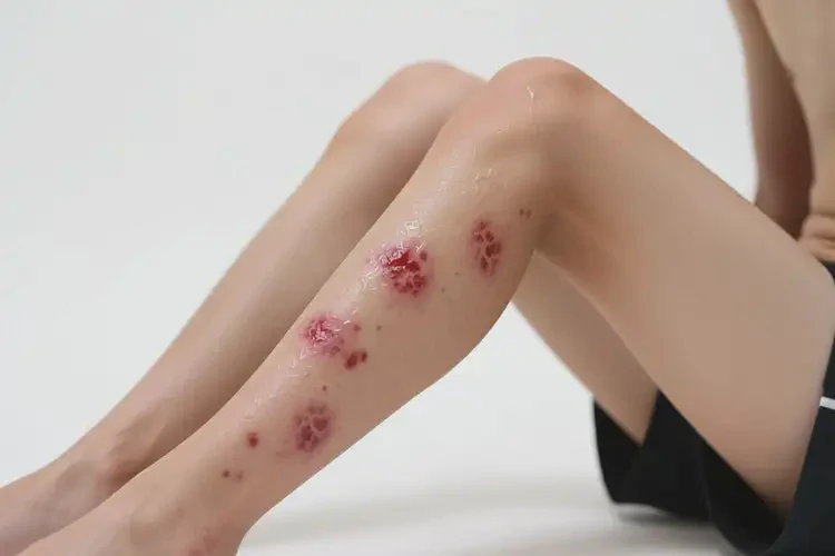 青少年大腿上有濕疹不管它會自己痊愈嗎(圖3)