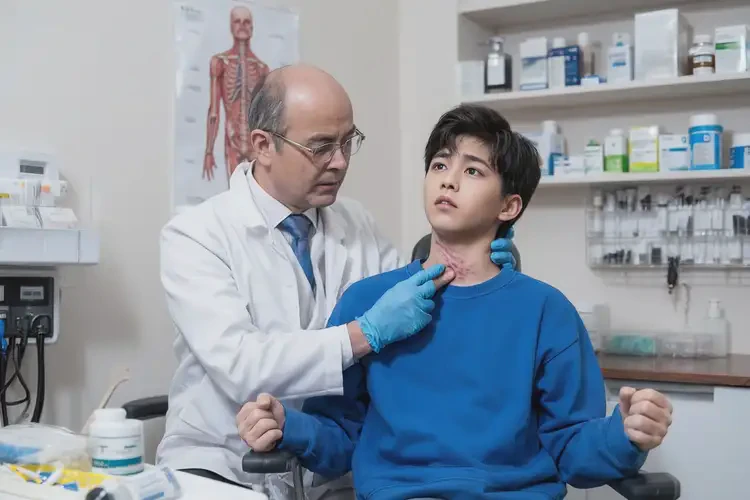 大學生脖子容易長濕疹不管它會自己好嗎(圖2)