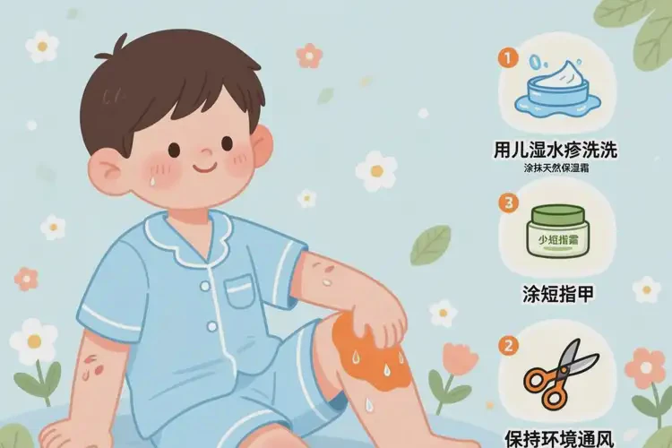 少兒全身出濕疹能靠自己自愈嗎(圖1)
