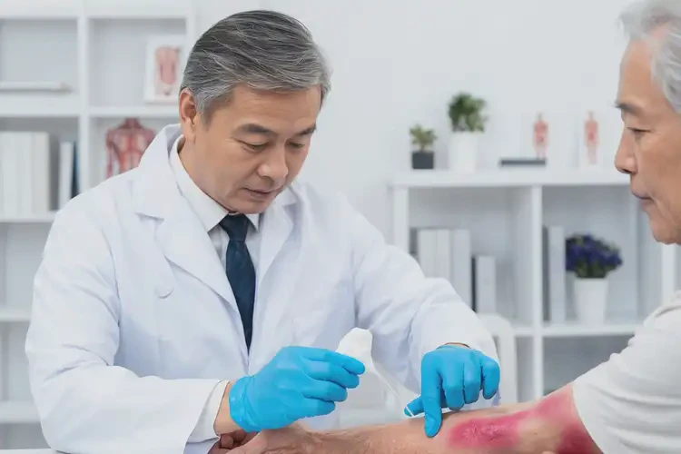 老年人屁股上起濕疹不管它會(huì)自己痊愈嗎(圖3)