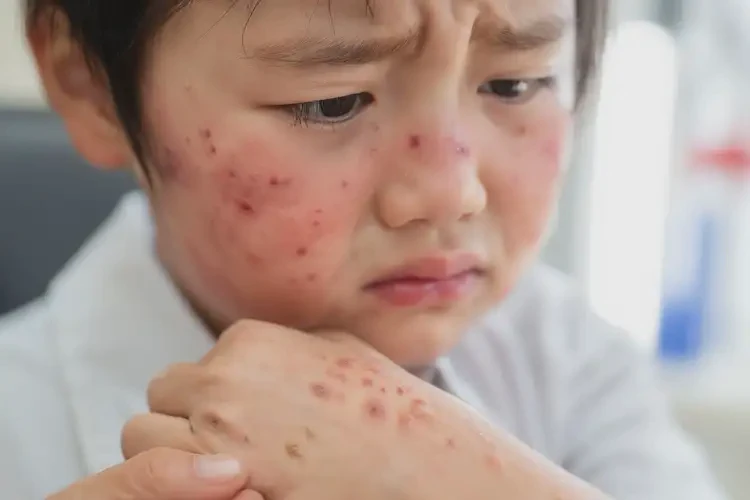 少兒手上經(jīng)常長濕疹不管它會自己自愈嗎(圖3)