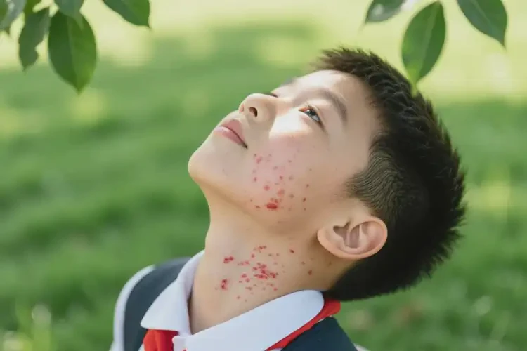 中學(xué)生脖子長濕疹可以徹底自愈嗎(圖4)