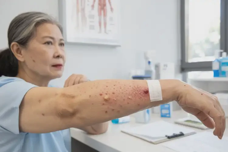 女性手臂有濕疹能徹底自愈嗎(圖4)