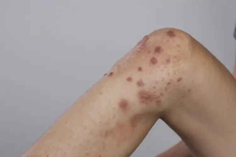 大學(xué)生小腿上偶爾起濕疹不管它會(huì)自己好嗎(圖2)