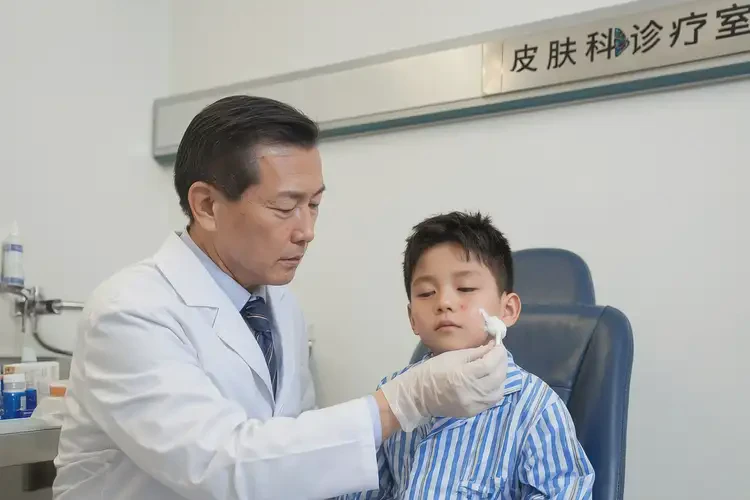 少兒脖子容易起濕疹不管它會(huì)自己自愈嗎(圖3)