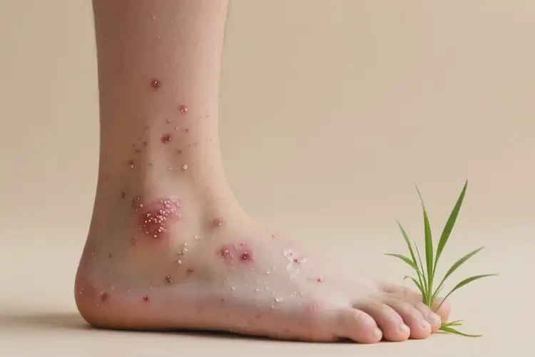 青少年腳上起濕疹能不能徹底自愈(圖2)