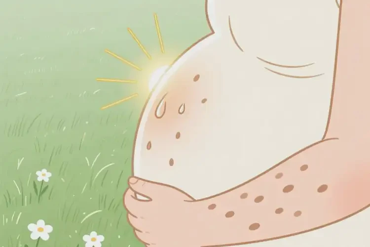 產(chǎn)婦手臂容易起濕疹可不可以徹底自愈(圖2)