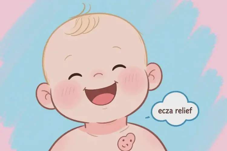 幼兒脖子上容易長濕疹可以徹底自愈嗎(圖1)