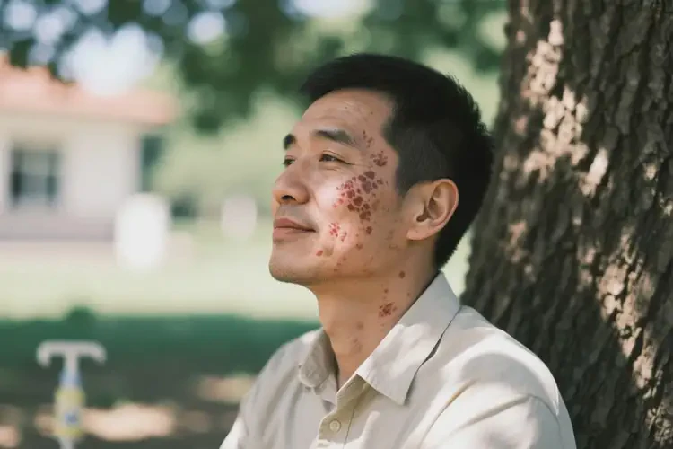 男人身上起濕疹可以徹底自愈嗎(圖2)