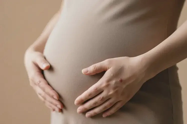 孕婦手上容易起濕疹不管它會自己痊愈嗎(圖1)