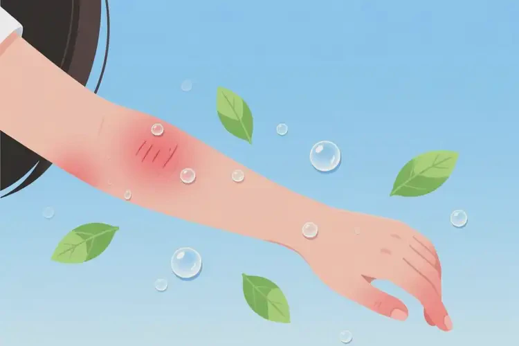 女生四肢長(zhǎng)濕疹可以徹底自愈嗎(圖4)