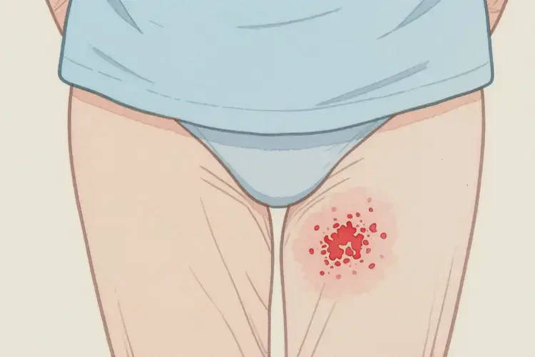 老年人肛周偶尔起湿疹不管它会自己痊愈吗(图4)