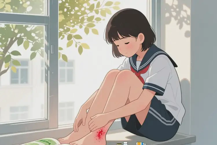 中學(xué)生腳上起濕疹能不能徹底自愈(圖3)