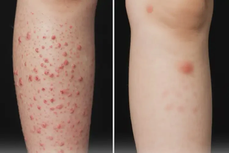 少兒小腿起濕疹能夠徹底治愈嗎(圖1)