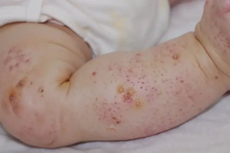 寶寶小腿出濕疹不管它會自己痊愈嗎(圖3)