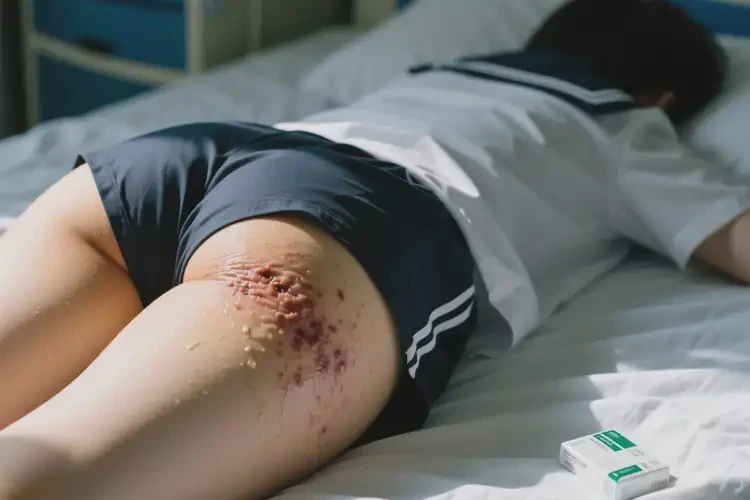 大學(xué)生屁股偶爾起濕疹能不能徹底自愈(圖2)