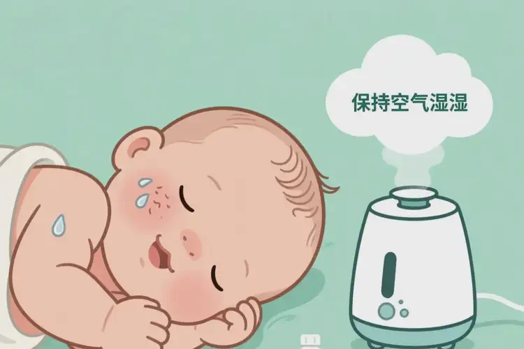 新生兒面部容易起濕疹能夠徹底治愈嗎(圖1)