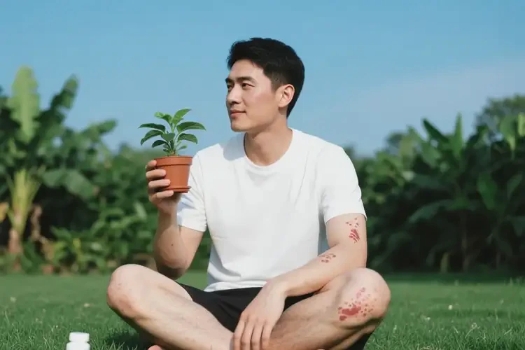 男人全身偶爾長濕疹可以徹底自愈嗎(圖3)