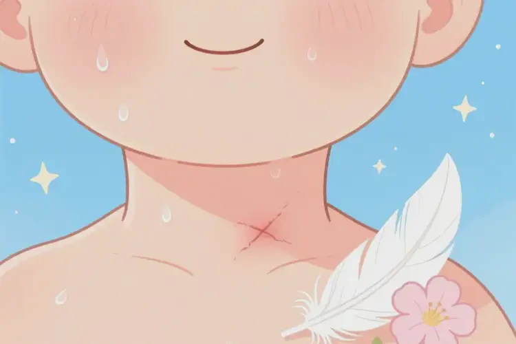 孩子脖子容易長(zhǎng)濕疹可不可以徹底自愈(圖1)