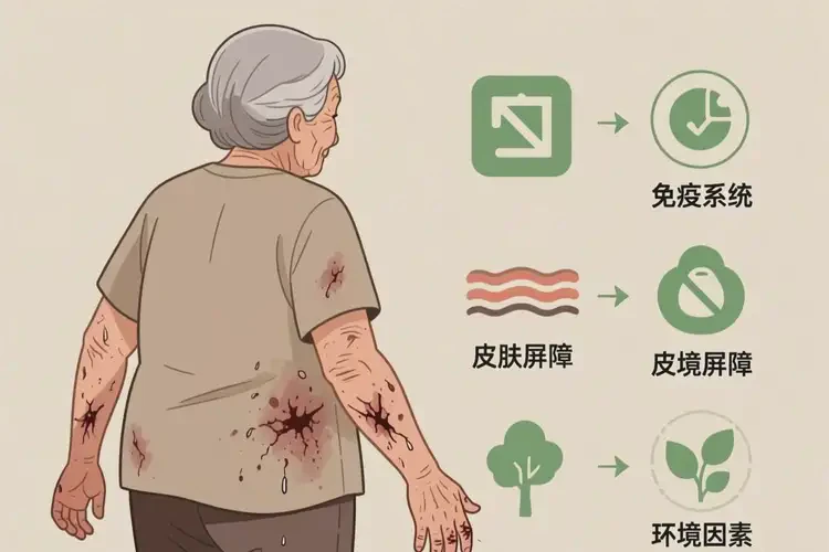 老人全身有濕疹可不可以徹底自愈(圖3)