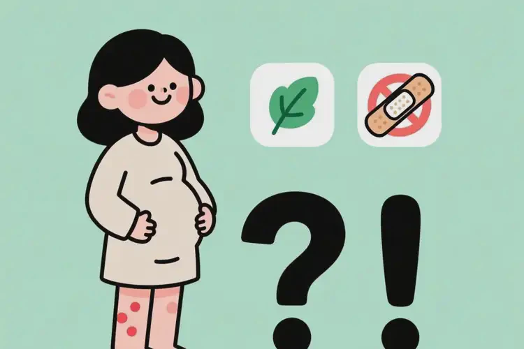 產(chǎn)婦身上起濕疹不管它會自己自愈嗎(圖1)