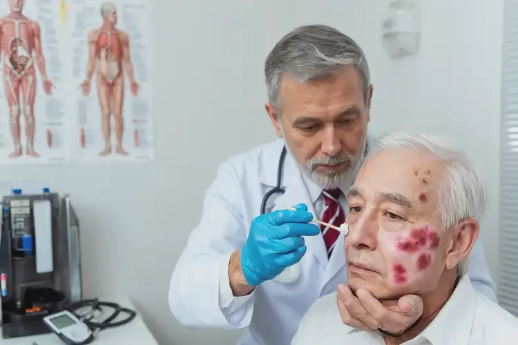 老年人面部有濕疹能夠徹底治愈嗎(圖3)