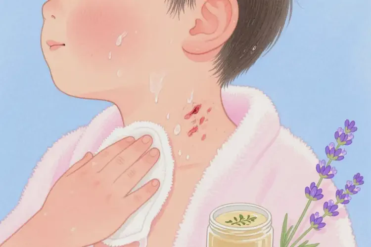 儿童脖子长湿疹不管它会自己痊愈吗(图2)