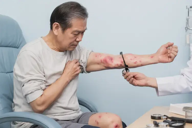 男生四肢出濕疹能徹底自愈嗎(圖4)