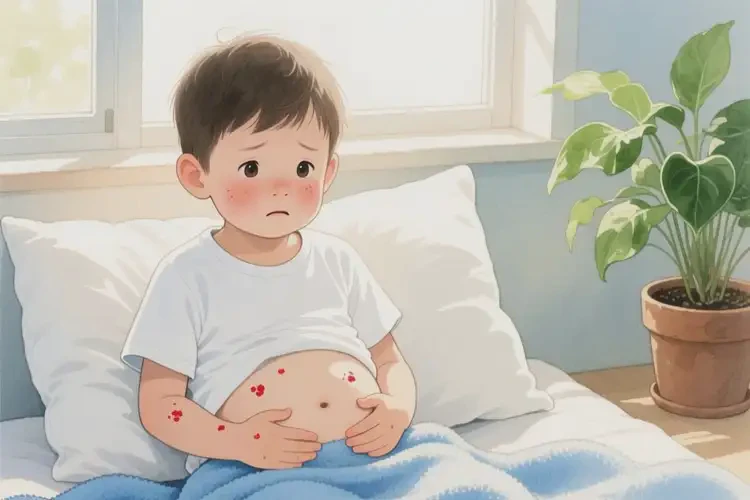 小學(xué)生肚子經(jīng)常長濕疹能夠徹底治愈嗎(圖4)