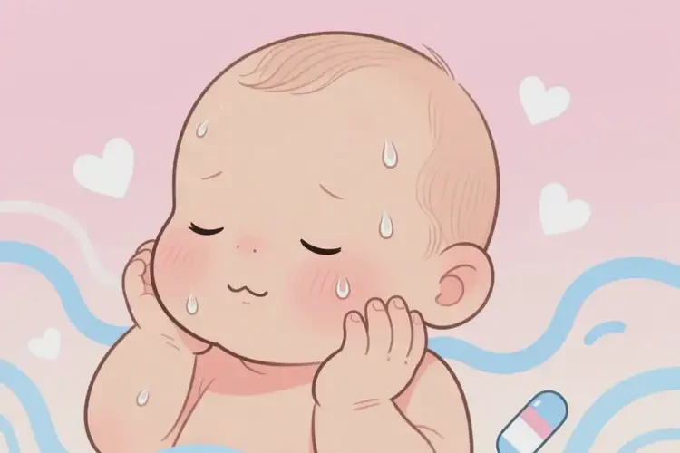 新生兒臉上長濕疹可不可以徹底自愈(圖2)
