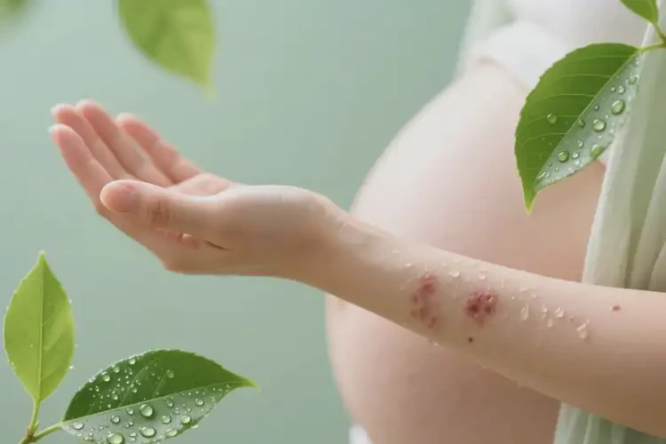 產(chǎn)婦手臂長(zhǎng)濕疹可不可以徹底自愈(圖2)