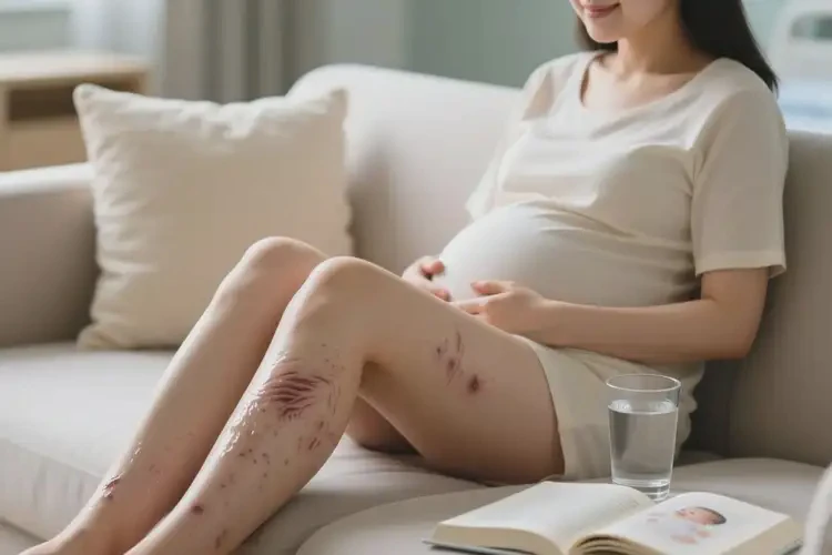 產(chǎn)婦大腿偶爾起濕疹能靠自己自愈嗎(圖1)